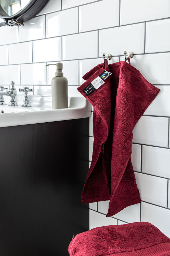 Frotté Fairtrade 550 g - Denimblå