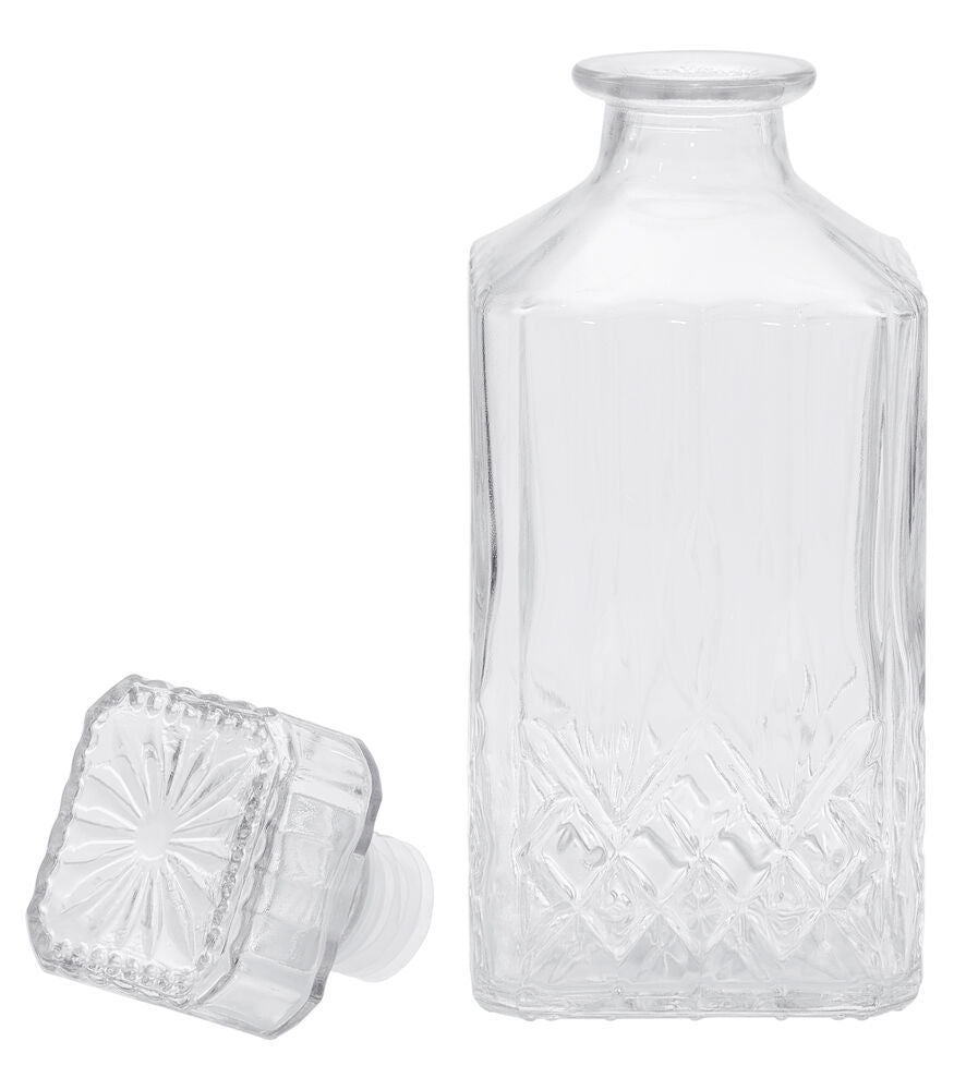 Karaff med 4 glas - Transparent