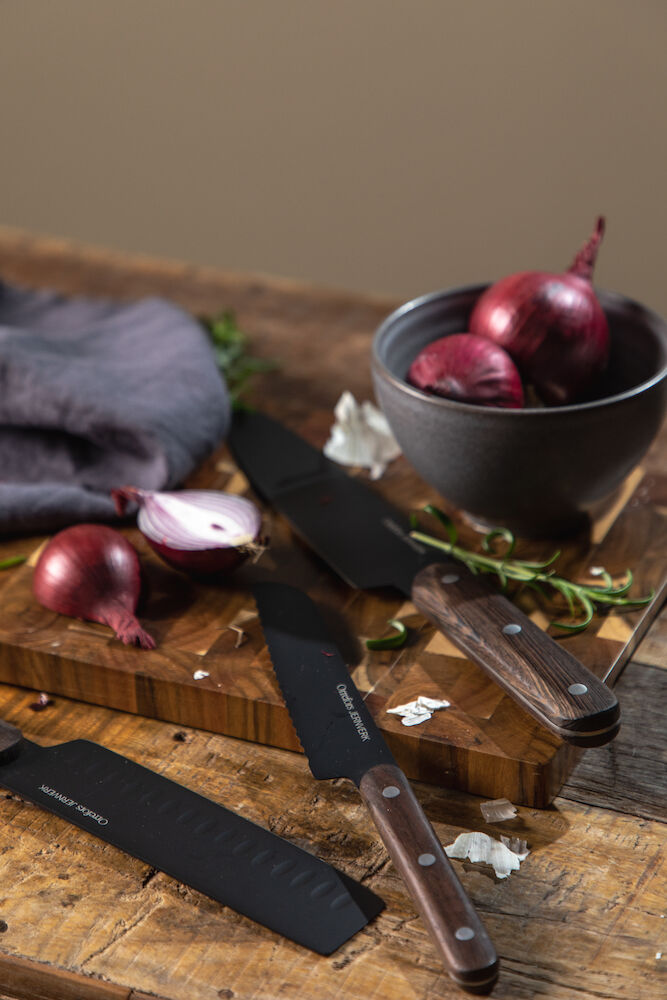 Knivset 3-pack - Svart