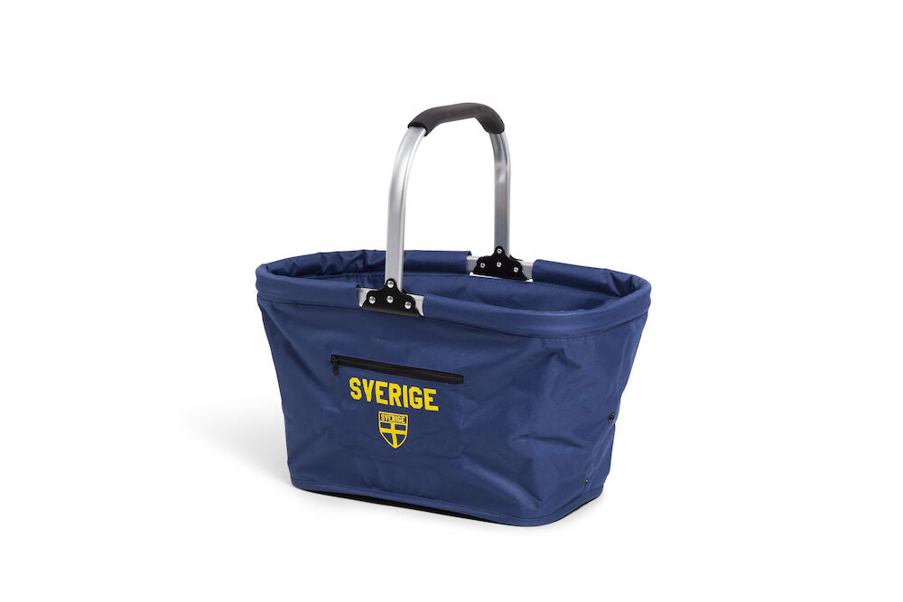 Carry korg med SWE tryck - Marinblå