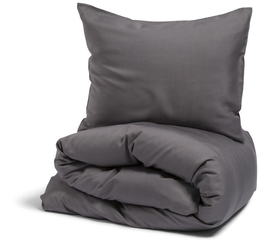 Nottingham Percale Lyocell - Mörkgrå