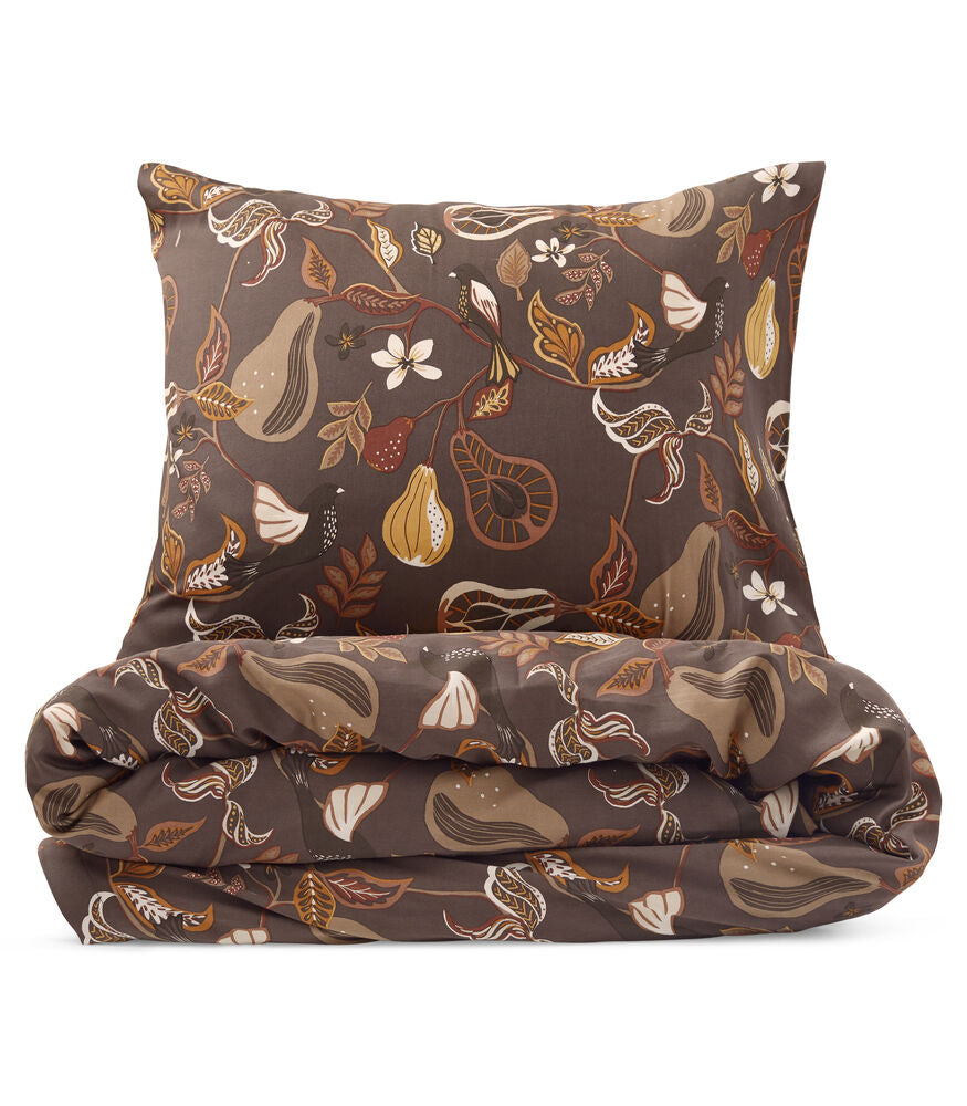 Bäddset Bandene Satin - Brun