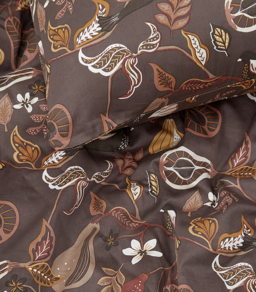 Bäddset Bandene Satin - Brun