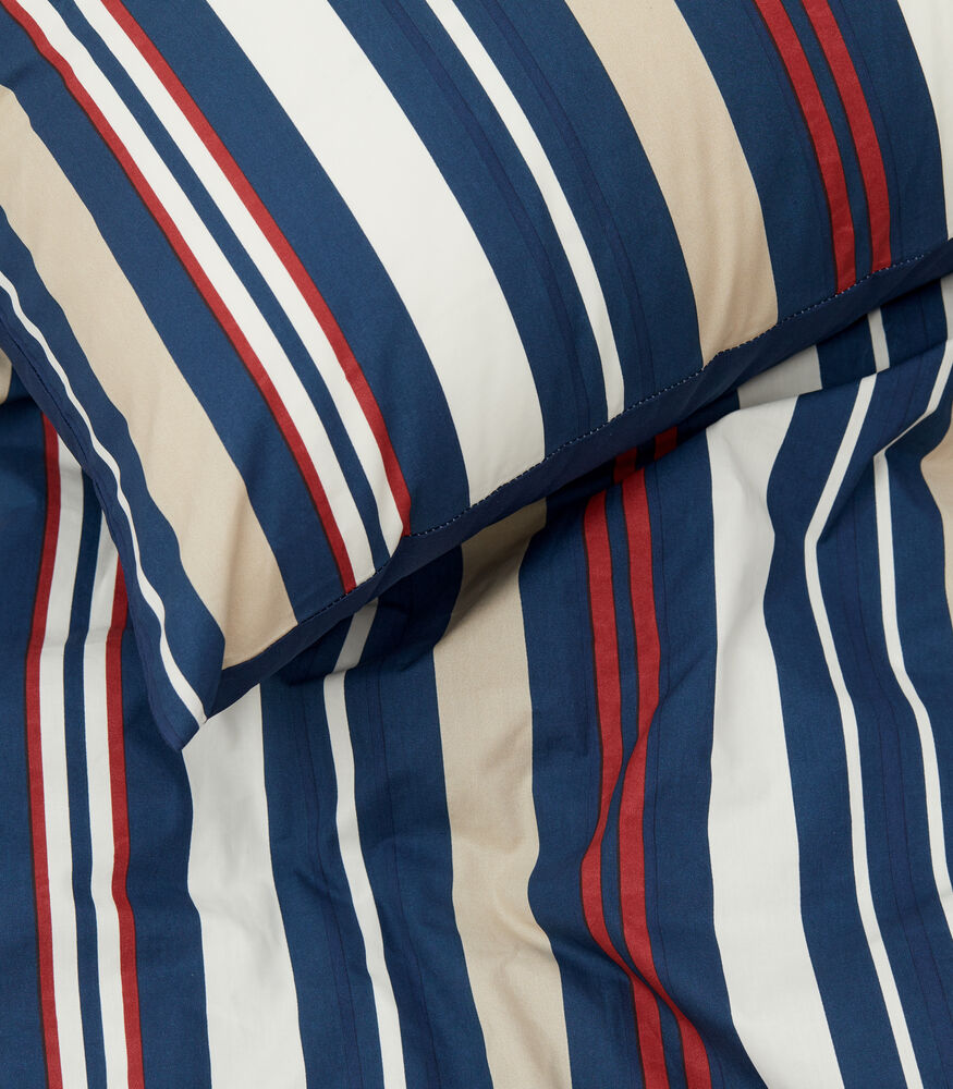 Bäddset Vik Percale - Marinblå