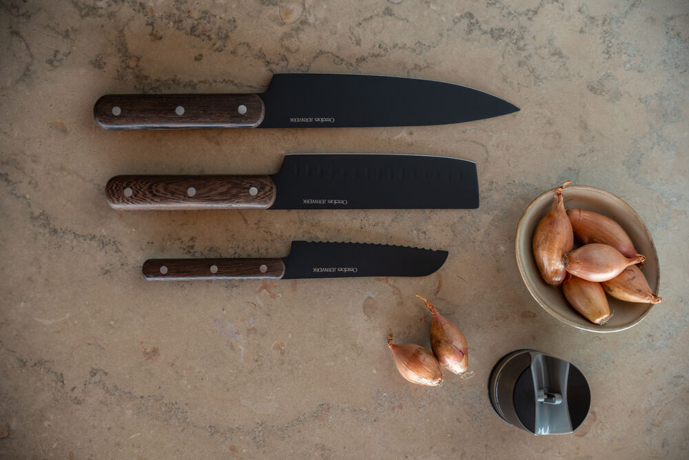 Knivset 3-pack - Svart