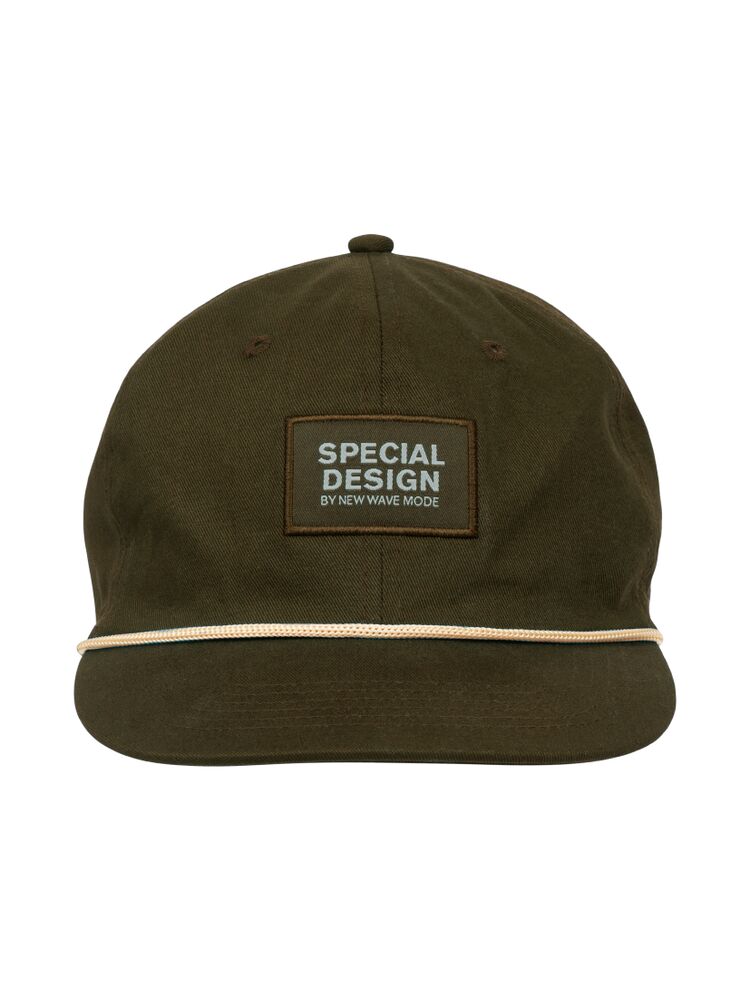 Flat dad cap