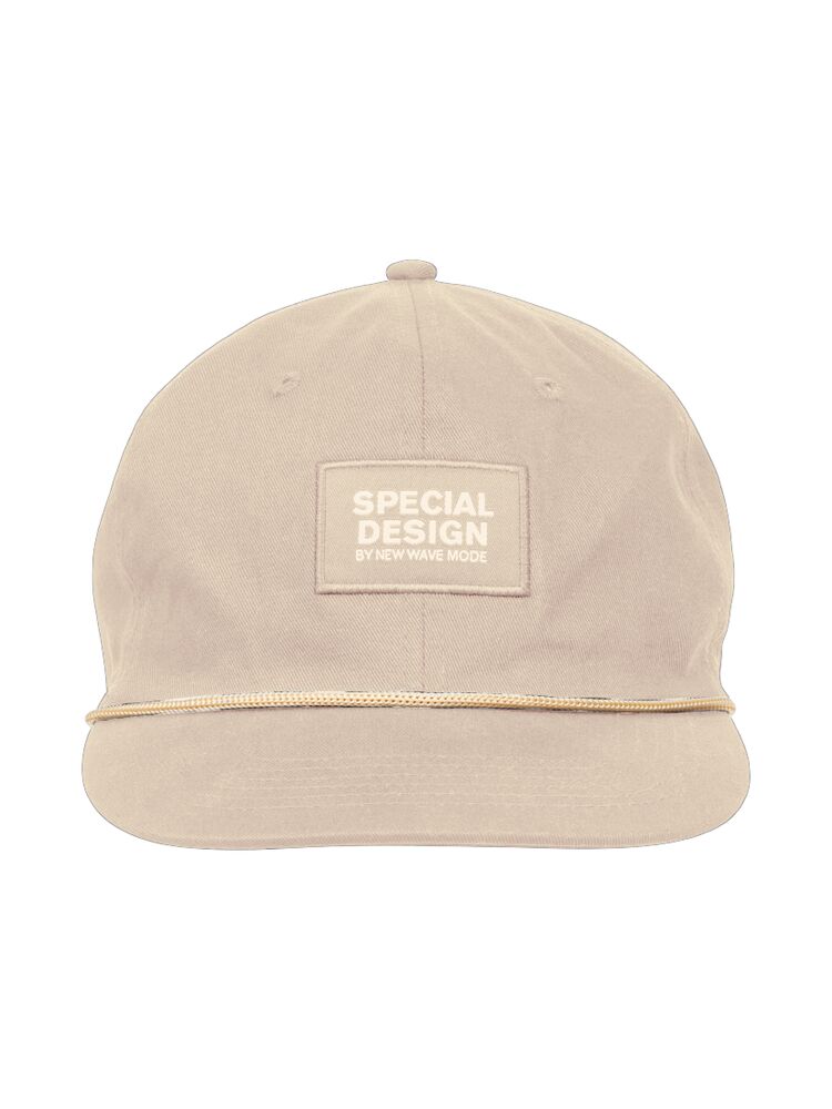 Flat dad cap