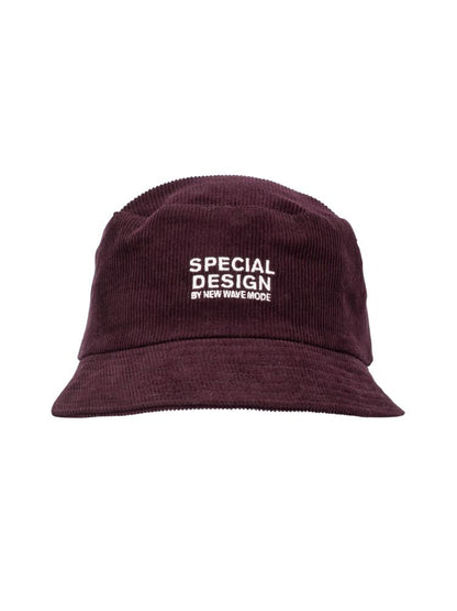 Thin cord bucket hat