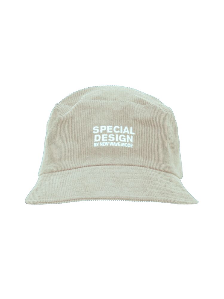 Thin cord bucket hat