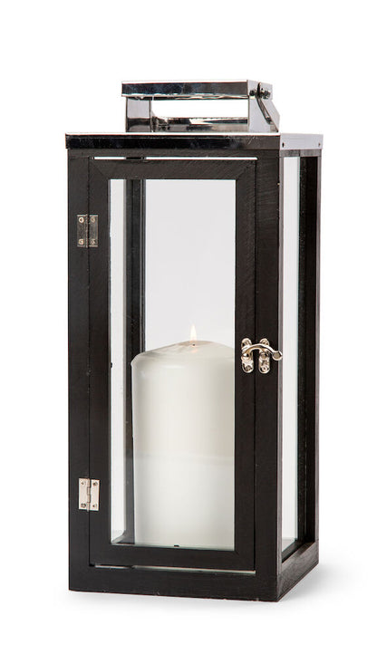 Ljuslykta 40 cm - Svart