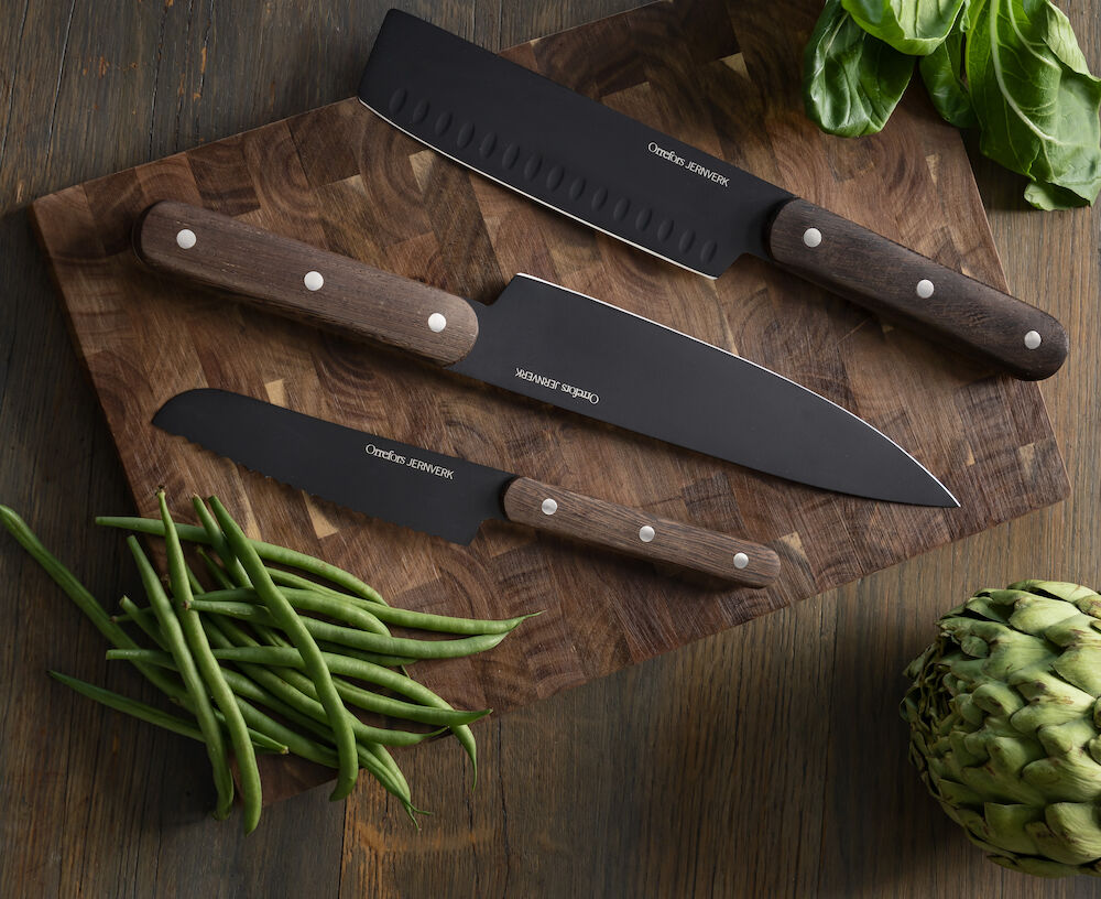 Knivset 3-pack - Svart