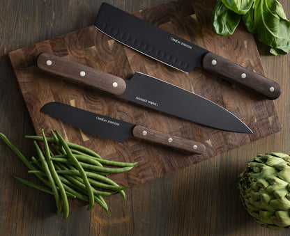 Knivset 3-pack - Svart