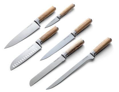 Knivar Akacia 6-pack - Stål