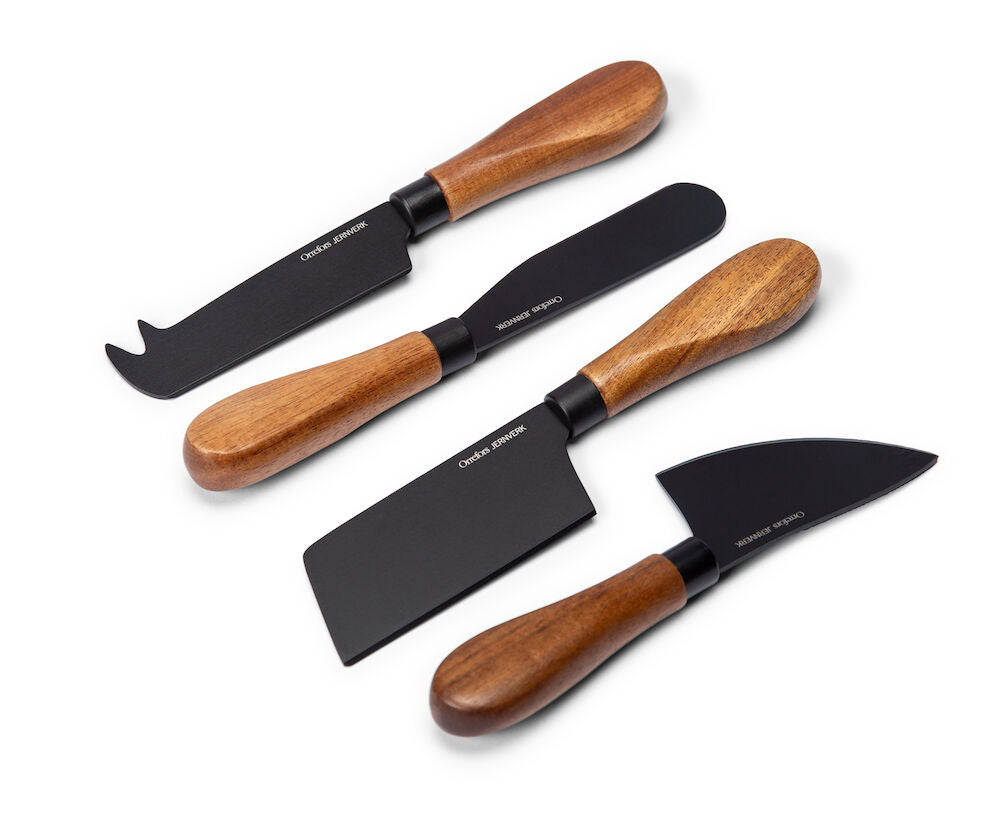 Ostknivar 4-pack - Svart