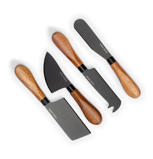 Ostknivar 4-pack - Svart