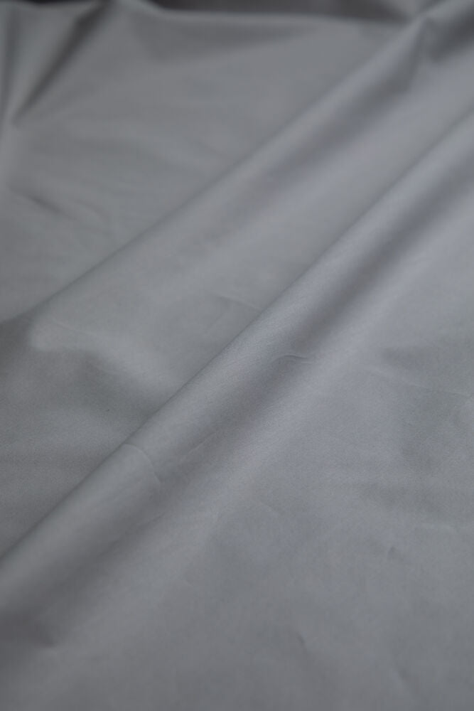 Kuvertlakan Percale - Ljusgrå