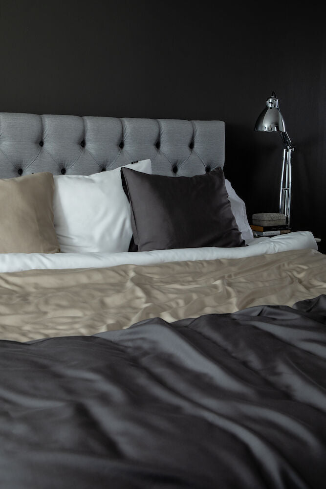 Nottingham Percale Lyocell - Ljusgrå