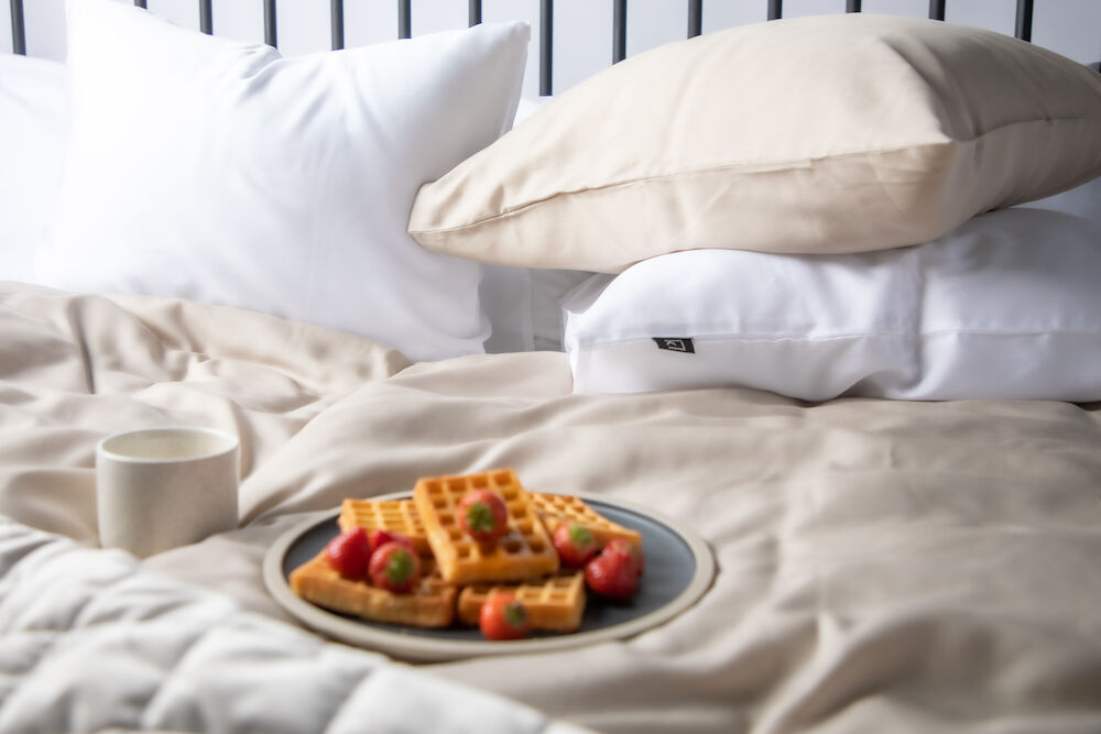 Nottingham Percale Lyocell - Ljusgrå