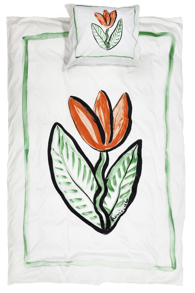 Tulip Satin - Vit